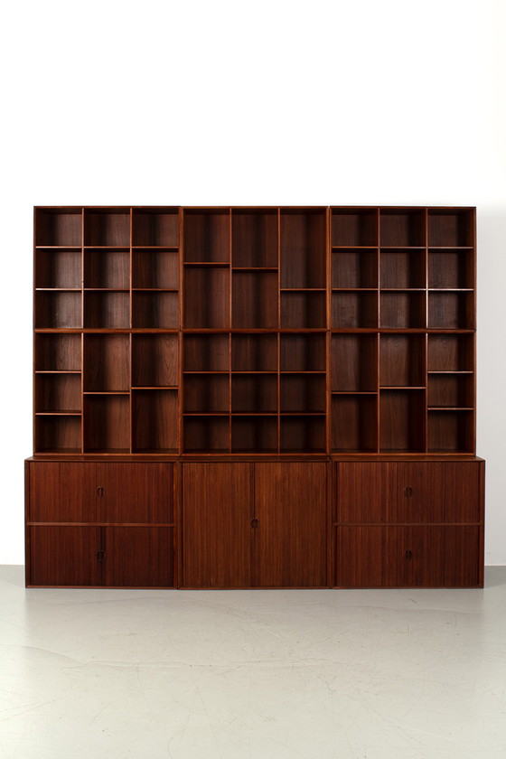 Image 1 of 9-teiliger Schrank von Peter Hvidt & Orla Mølgaard-Nielsen