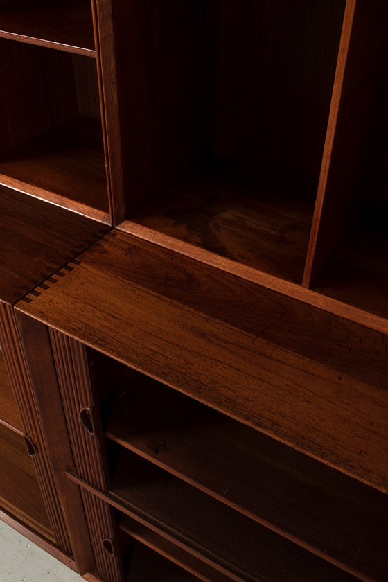 Image 1 of 9-teiliger Schrank von Peter Hvidt & Orla Mølgaard-Nielsen