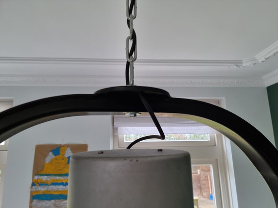 Image 1 of Große einzigartige industrielle Pendelleuchten