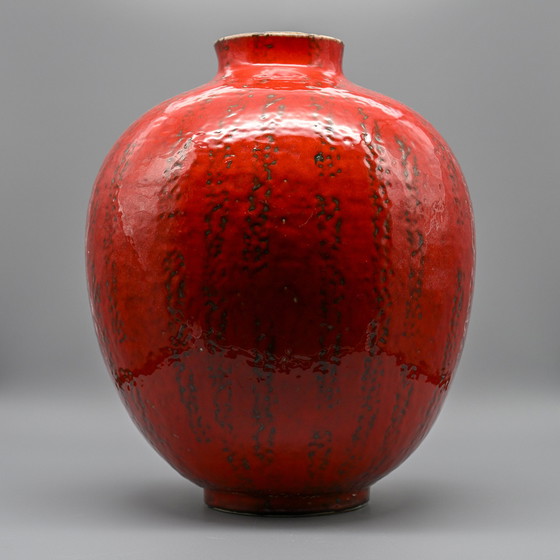 Image 1 of Fat Lava XL Carstens Tönnieshof Keramik Vase H 48cm Ø 36cm Westdeutsche Keramik