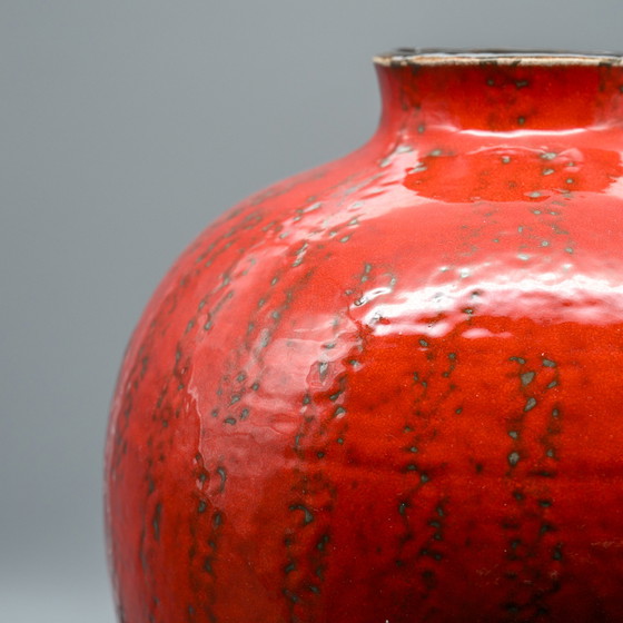 Image 1 of Fat Lava XL Carstens Tönnieshof Keramik Vase H 48cm Ø 36cm Westdeutsche Keramik