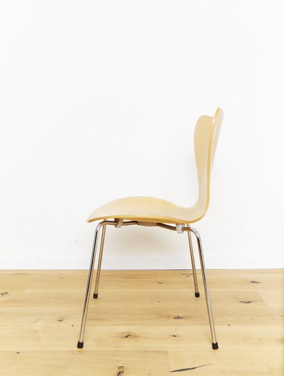 Image 1 of Arne Jacobsen Stuhl 3107 For Fritz Hansen