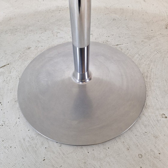 Image 1 of Ovaler Esstisch aus weißem Holzfurnier von Pierre Paulin für Artifort, 1960