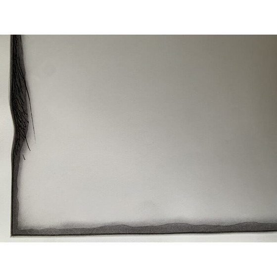Image 1 of Radierung auf altem Papier margenes 6 von Erwin Bechtold, 1977