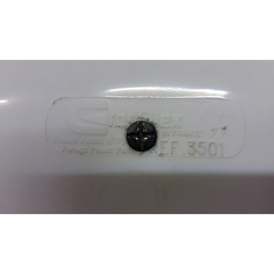 Image 1 of Satz von 4 Sesseln aus Kunststoff und Stoff von Albert Jacob für Grosfillex, 1970