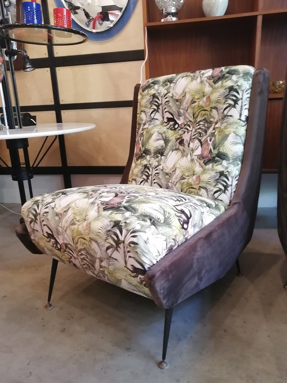 Image 1 of 2x Vintage Dschungel Sessel