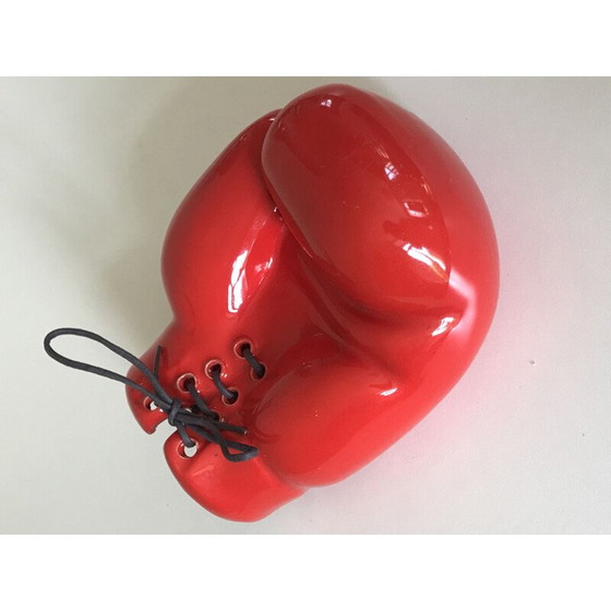 Image 1 of Vintage Boxhandschuh aus Keramik von Jc Peiré