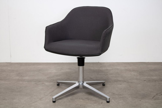 Image 1 of 2x Vitra Softshell Stuhl - Anthrazit