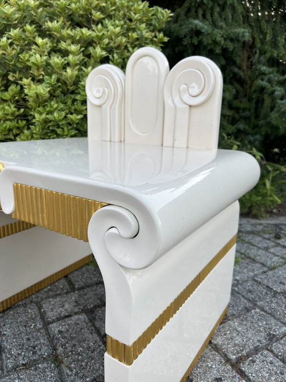 Image 1 of 2x Art Deco Beistelltische