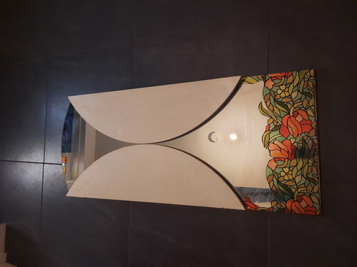 3-Paneel-Spiegel im Vintage-Stil