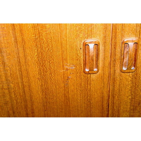 Image 1 of Vintage Bücherregal mit Kommode aus Buchenholz, Schweden 1960