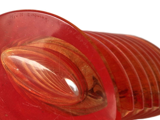 Image 1 of Kosta Boda - Seltene Vase von Kjell Engman - Signiert