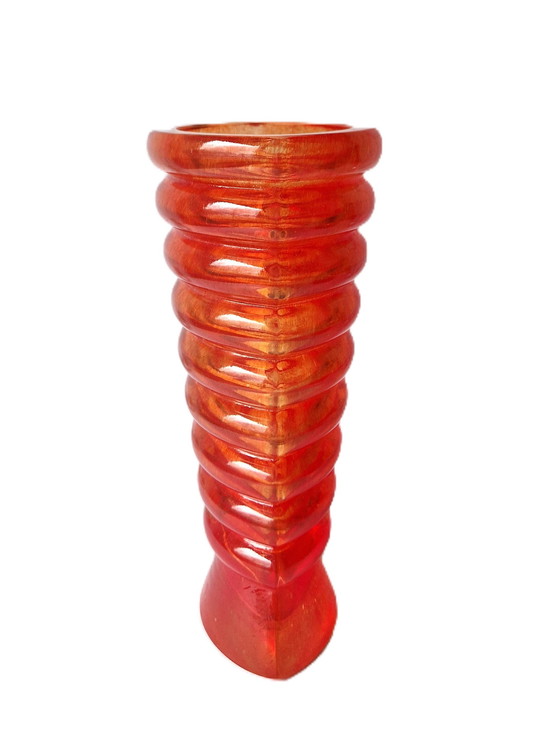 Image 1 of Kosta Boda - Seltene Vase von Kjell Engman - Signiert