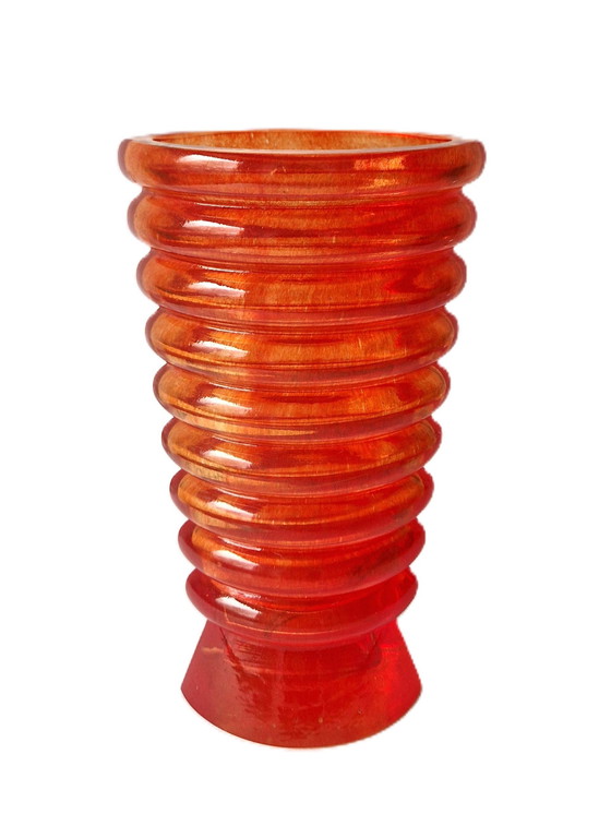 Image 1 of Kosta Boda - Seltene Vase von Kjell Engman - Signiert