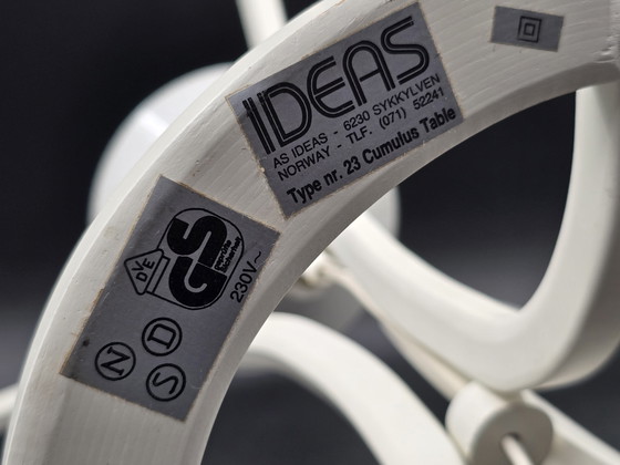 Image 1 of Großes Modell Tischleuchte, Jan Erik Lindgren For Ideas, Modell Cumulus