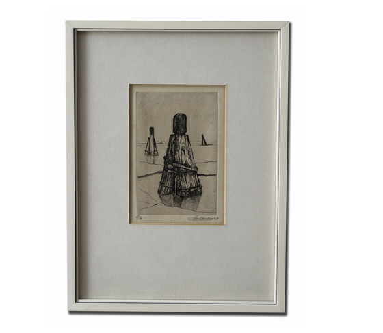 Image 1 of Jan Sleeboom, Radierung von Dukdalf