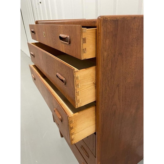 Image 1 of Dänische Vintage-Kommode aus Teakholz, 1960-1970er Jahre