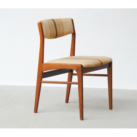 Image 1 of 5 Stühle aus Palisanderholz mit Polsterung, 1970er Jahre