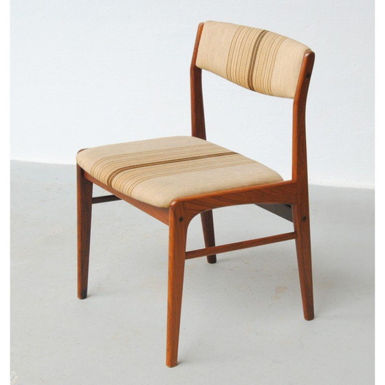 Image 1 of 5 Stühle aus Palisanderholz mit Polsterung, 1970er Jahre