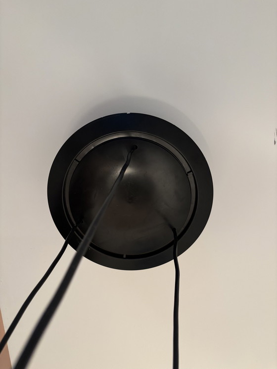 Image 1 of Vintage Dijkstra Cluster Lampe Drei Glühbirnen 1970er