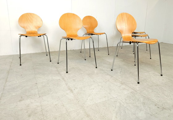 Image 1 of Vintage Erik Jorgensen skandinavisches Esszimmerset