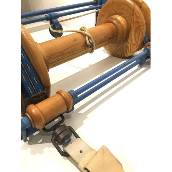 Image 1 of Alter hölzerner Gymnastikring, Tschechoslowakei 1940er Jahre