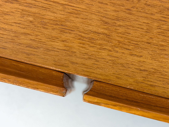 Image 1 of Low Teak Sideboard With Drawers 1970S