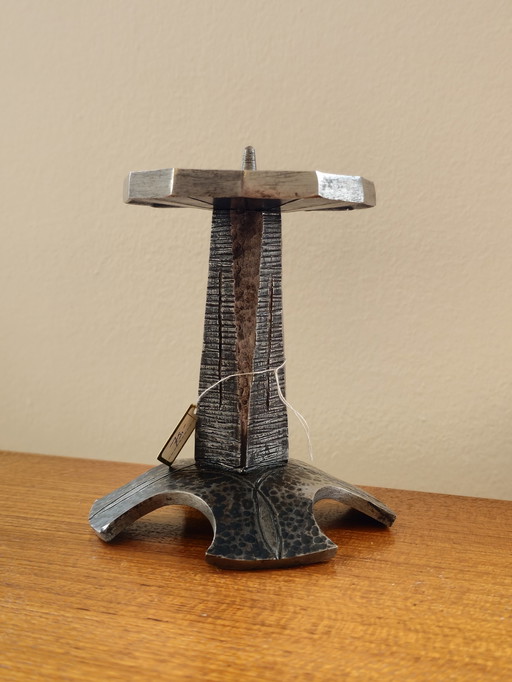 Vintage Robust Brutalist Kerzenständer Kerzenhalter Japan