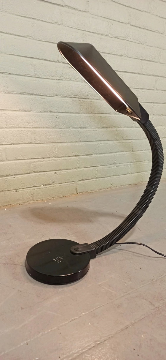 Image 1 of Postmoderne Italiener Tafellamp Bureaulamp, Zwart