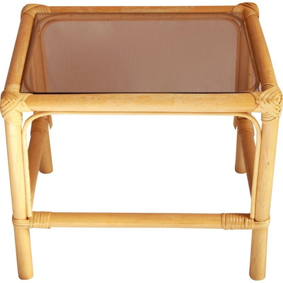 Image 1 of Tisch basse vintage cosimo bamboo, Italien 1960