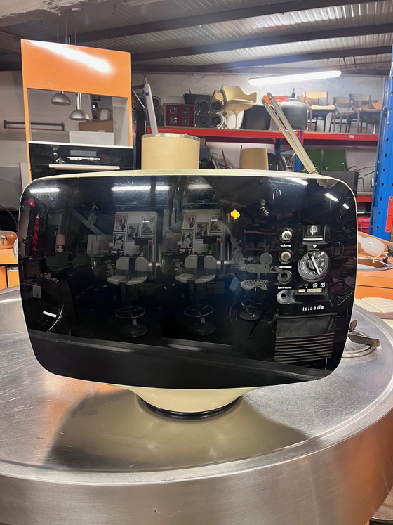 Image 1 of Vintage-Fernseher Téléavia P111, Gezeichnet Von Roger Tallon, 1960.