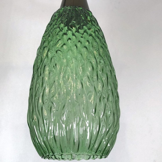 Image 1 of Paar von Vintage-Metall und Glas Aussetzung, Italien 1960