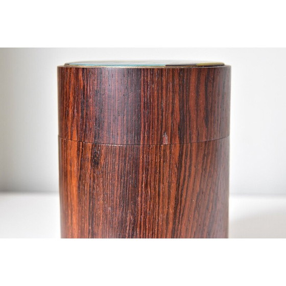 Image 1 of Modernistische emaillierte Holzkiste von Scholz und Lammel, Deutschland 1960