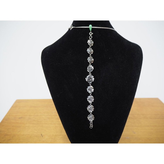 Image 1 of Armband und Kette aus Silber, 1920er Jahre