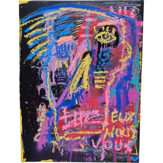 Image 1 of Vintage malerei Them We You by Jazzu, 2020