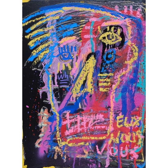 Image 1 of Vintage malerei Them We You by Jazzu, 2020