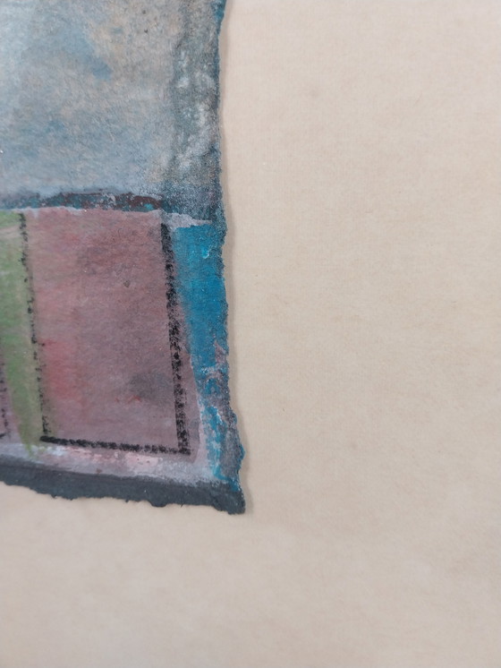 Image 1 of Kunstwerk von Nicolaas Dings Engel 2 Collage-Mischtechniken