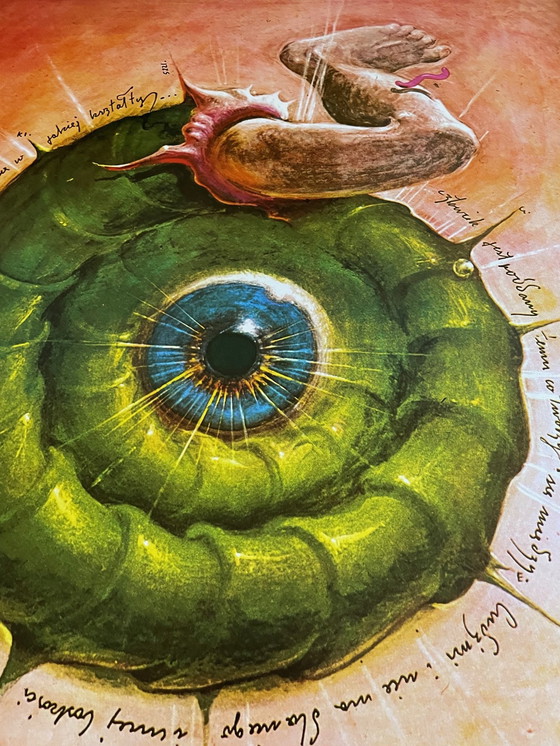 Image 1 of Franciszek A.B. Bilberstein-Starowieyski (1930-2009), Gombrowicz, 1975, Plakat Nr., P-7, Original-Theaterplakat,