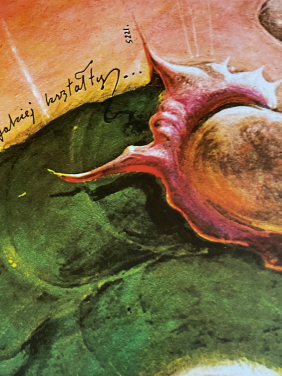 Image 1 of Franciszek A.B. Bilberstein-Starowieyski (1930-2009), Gombrowicz, 1975, Plakat Nr., P-7, Original-Theaterplakat,