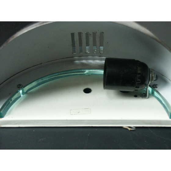 Image 1 of Ein Paar Vintage-Wandleuchten aus Metall und Plexiglas, 1970