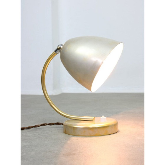 Image 1 of Italienische Vintage-Tischlampe aus Metall