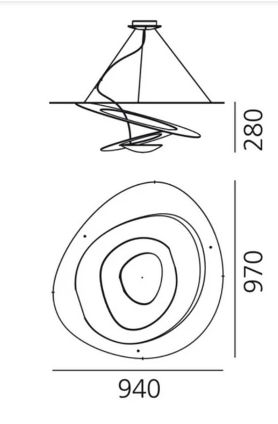 Image 1 of Artemide Pirce Sospensione