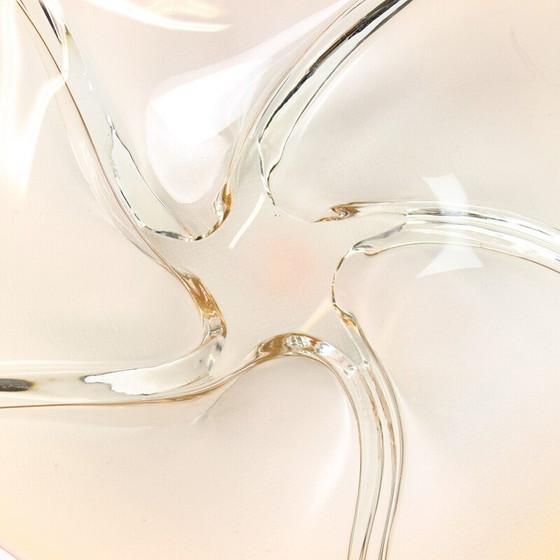 Image 1 of Alte Glasschale von Frantisek Zemek für Sklarna Mstisov, Tschechoslowakei 1960