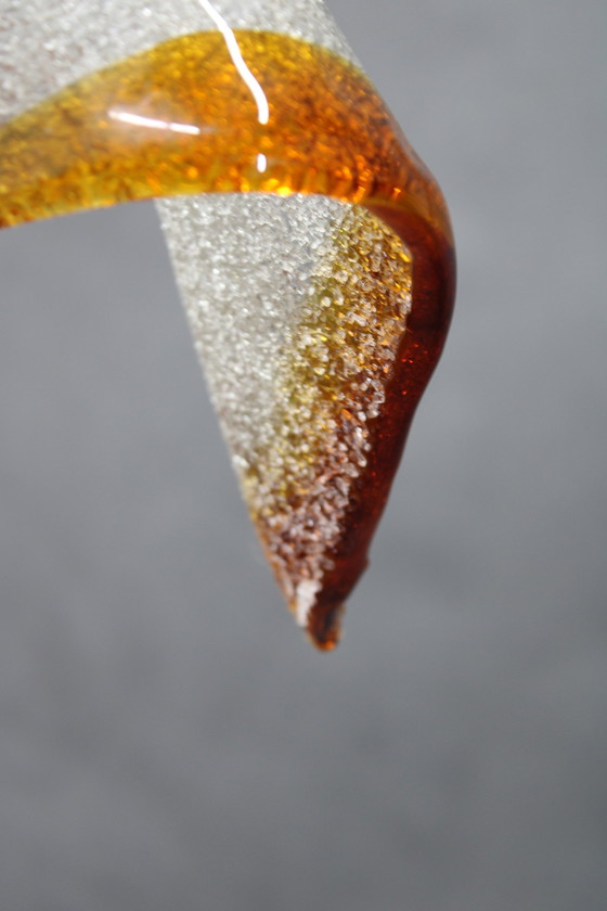 Image 1 of 1980S Große Muranoglas-Hängeleuchte, Italien