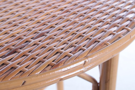 Image 1 of Runder Vintage-Tisch im böhmischen Stil