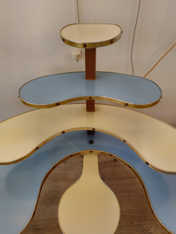 Image 1 of Vintage Pflanzentisch Blumentisch Pflanzenständer 