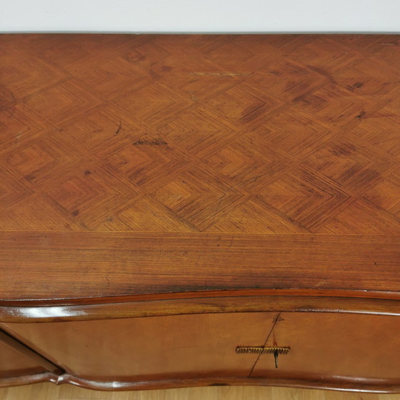 Image 1 of Art Deco vintage XL Anrichte Sideboard Wandschrank Jules Leleu