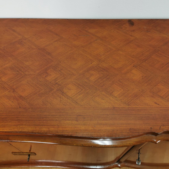 Image 1 of Art Deco vintage XL Anrichte Sideboard Wandschrank Jules Leleu