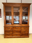 Eichholtz Classic English Bookcase Buffet Cabinet