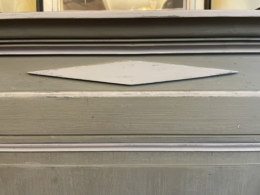 19E Jahrhundert Schrank Lagerschrank Küchenschrank Servierschrank Bücherregal Französisch